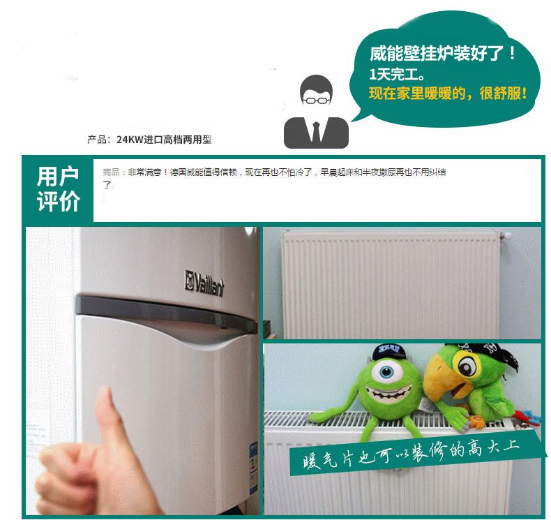 德国威能壁挂炉