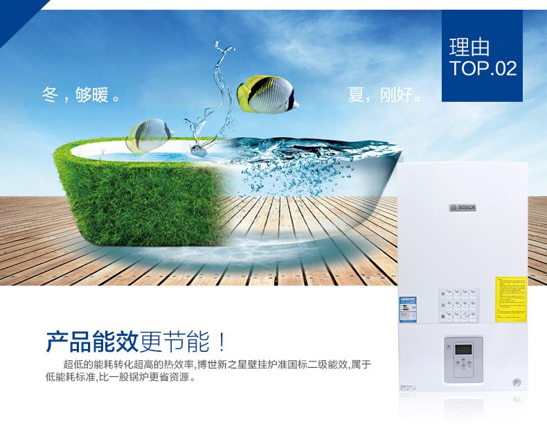 博世新欧洲之星进口壁挂炉