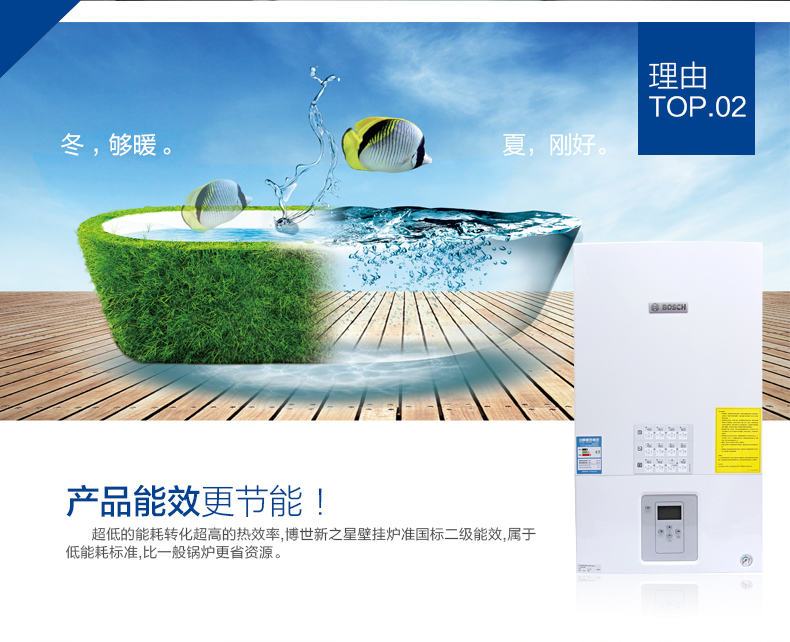 新欧洲之星28kw采暖热水壁挂炉特点