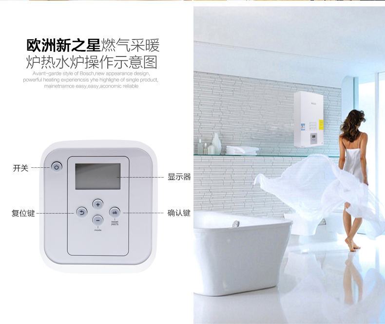 新欧洲之星原装进口28kw壁挂炉