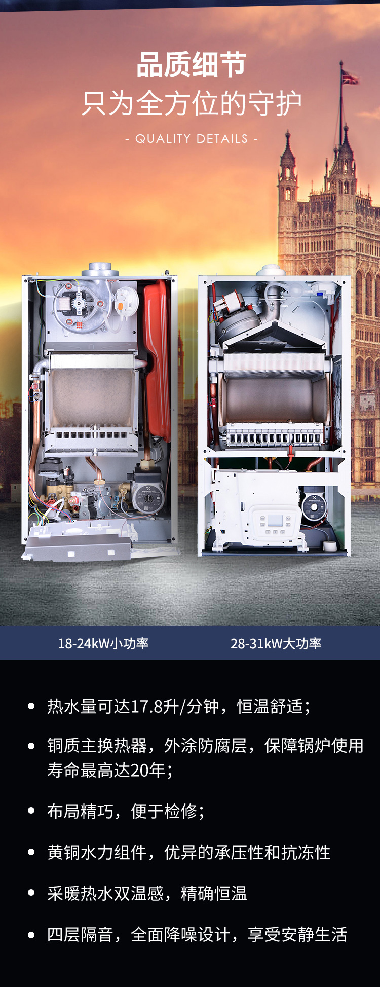 八喜ECO6 24KW 壁挂炉怎么样