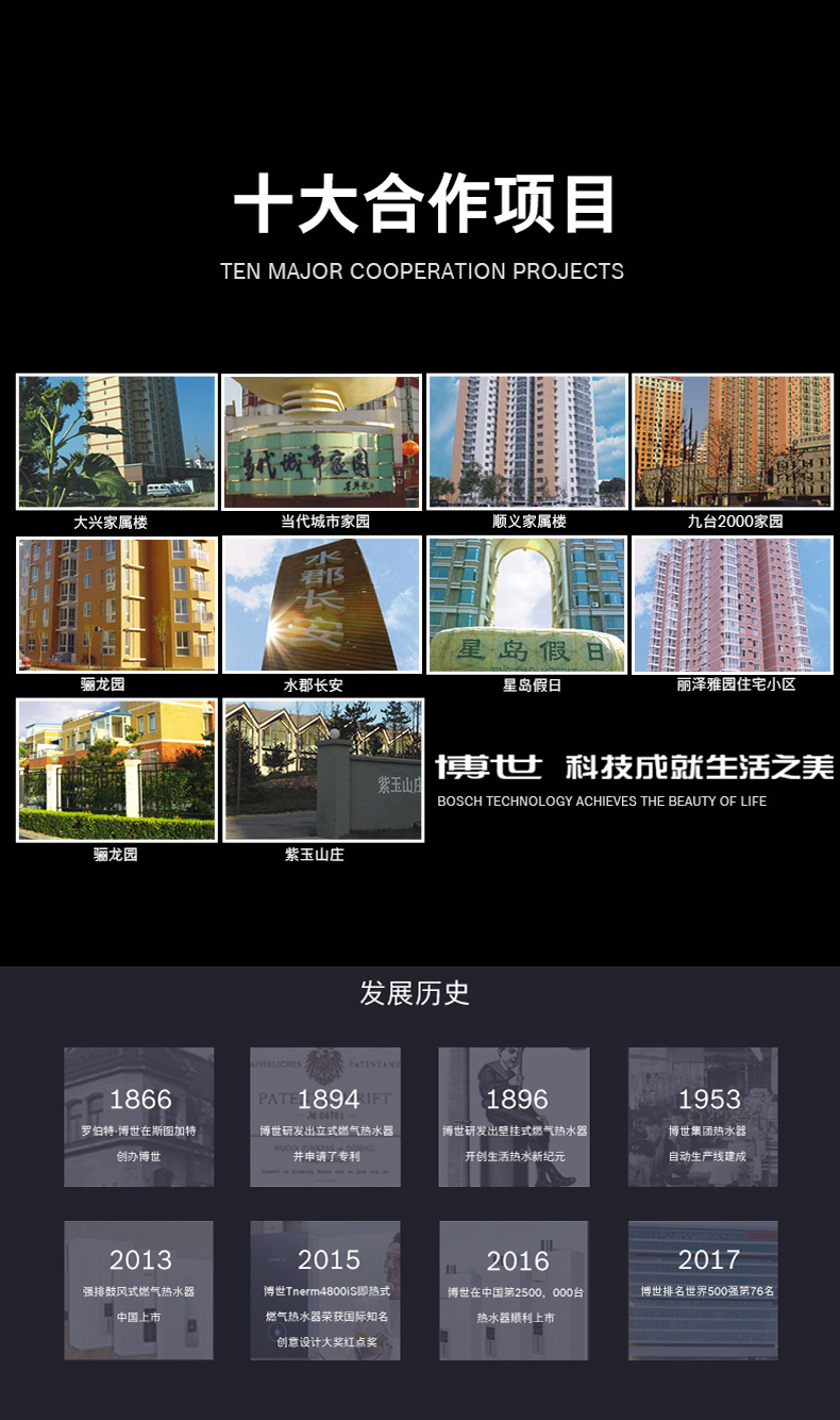 博世盖世7200i-24千瓦燃气壁挂炉安装尺寸和产品技术参数